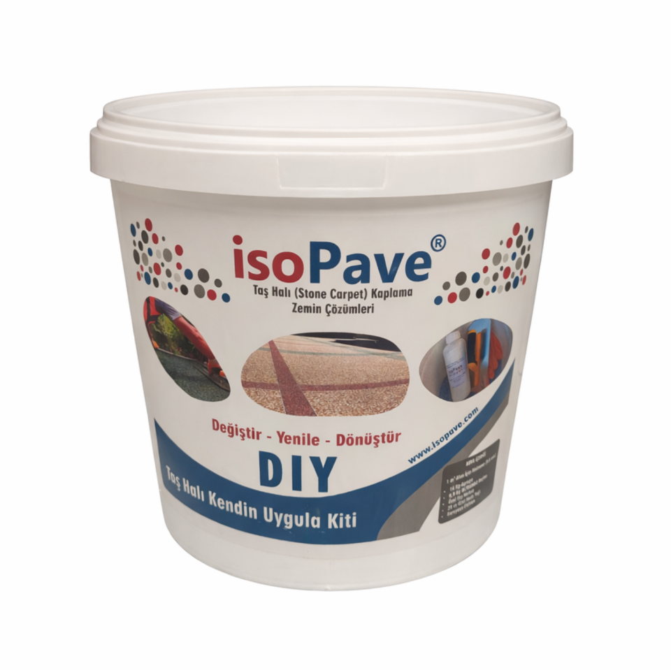 Isopave Taş Halı Kendin Uygula Kiti (DIY) – Ultramax Reçineli